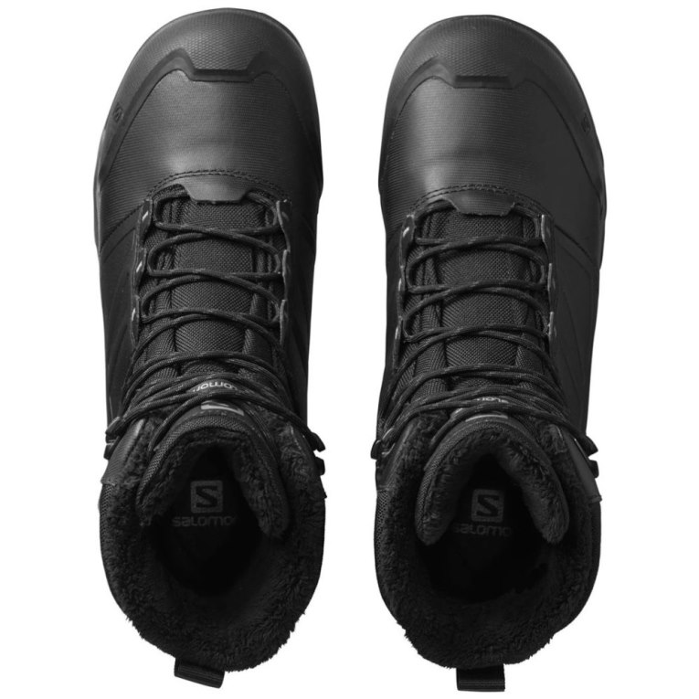 Black Salomon Toundra Pro CSWP Men's Winter Boots | PH 02746S